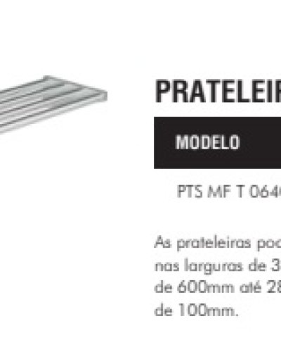 PRATELEIRA TUBULAR