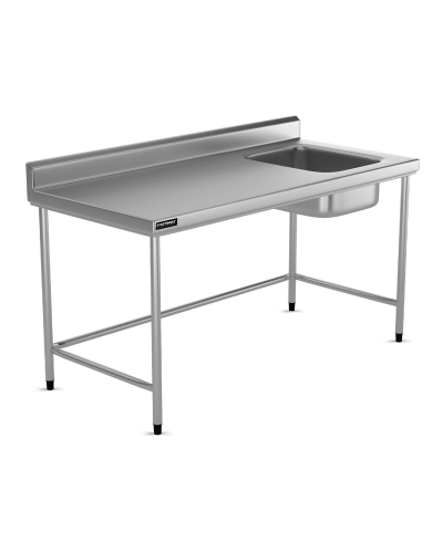 mesa inox com cuba